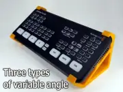 Stand for ATEM mini with three different angle settings for your convenience