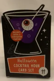Halloween Cocktail Hour Cards Drink Recipes, Trivia & Conversation Starters