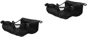 Vaguelly 2pcs Stroller Organizer for Babies Stroller Bottom Organizer Storage Basket Light Portable Oxford Cloth