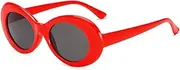 [Armear] Women Fashion Oversized Heart Shaped Retro Sunglasses Cute Eyewear UV Protection Polarized Sunglasses for Women Girls