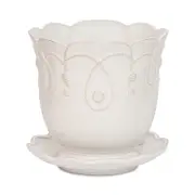Juliska Jardins Du Monde Whitewash 7.5 Planter