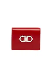 Gancini compact wallet One size Red
