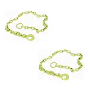 Brush Grubber Tugger Extreme Chain for Brush Grubber Tools to Vehicle (2 Pack)