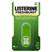 Listerine Freshburst PocketMist Oral Care Fresh Breath Spray 7.7mL