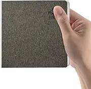 Mifuner Coffee Hardcover Sketchbook Square Hardbound Sketch Journal 4.7 x 4.7 Inch 42 Sheets Art Book 250GSM Ultra Smooth Paper Ideal for Pencils,Water Color Pen,Marker Pen
