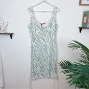 n:philanthropy Sebastian Mini Dress in Tropical Abstract Slate NWT Women SIZE S