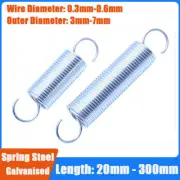 0.3-0.6mm Wire Dia Expansion Spring Tension Extension Expanding Extending Spring
