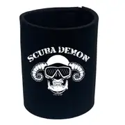 Ow Scuba Demon - Funny Novelty Stubby Holder