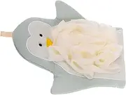 CANIGHT Exfoliating Bath Mittens Double Sided Cartoon Shower Gloves for Adults Thick Durable Body Scrubbing Tool Refreshing for Relaxing Baths