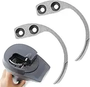 Security Tag Remover, 2 Pcs Magnetic Hooks, Magnetic Hook, Supermarket EAS Detacher, Silver Security Tag Accessories, Security Label Hook Key Detacher Handheld Clothing Alarm Remover Label Clasp