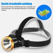 Waterproof LED Headlamp Head Torch USB Rechargeable Headlight Camp G0W1