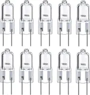 10Pcs G6.35 Halogen Bulb 35W 50W 12V Dimmable Capsule Bulb GY6.35 Landscape Light for Under Cabinet