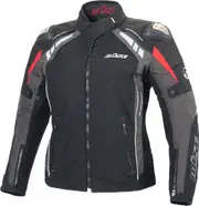Büse B.Racing Pro Ladies Motorcycle Textile Jacket, black-grey, Size 44 for Women Black Grey