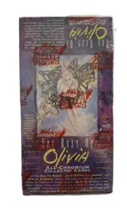 Best Of Olivia- All Chromium Collector Cards SEALED BOX