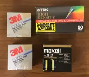 100 High Density DS HD 3.5" Diskettes (4 boxes; original packaging; new)
