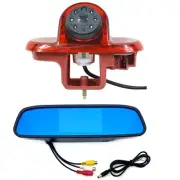 Reversing Camera Kit and Mirror Monitor Suitable For Vauxhall Vivaro 2001 - 2014