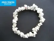 Howlite Chips Stretch Healing Bracelet Awareness Gemstone Crystal Bead