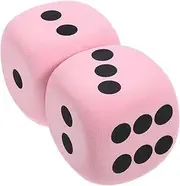 ERINGOGO 2pcs Eva Large Game Dice Fun Number Learning Props for Parties Family Gatherings Activities Dice for Educational Games Decorations