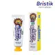 韓國【Bristik】動物小夥伴 兒童含氟牙膏 藍莓 50g(純淨透明色牙膏)