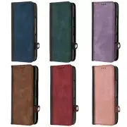 For Samsung Galaxy Z Fold3/ Z Fold 4 PU Leather Card Holder Wallet Phone Case