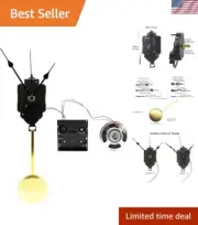Chime Melody Pendulum Clock Movement with Two Sets of Hands - 23.5mm Shaft