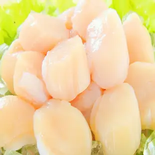 【華得水產】日本鮮甜特大生食級干貝4件組(500G/約10-15粒/包)