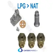 PITCO CHIP FRYER GAS CONVERT KIT FOR 35C+ 3 BURNER LPG LP TO NAT CONVERSION
