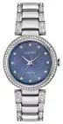 Citizen Silhouette Crystal Eco-Drive Stainless Steel Ladies Model EM0840-59N