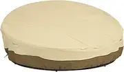 Classic Accessories Veranda Weatherproof 90 Inch Round Patio Daybed Cover