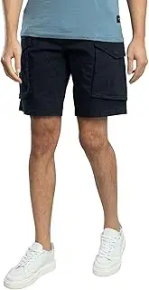 [Replay] Men's Joe Cargo Shorts, Navy, Navy, 38W Regular