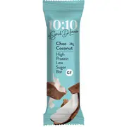 Sarah Di Lorenzo 10:10 High Protein Low Sugar Bar Coconut 38g
