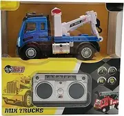 Dakott Mini RC Tow Truck for Kids -1:64 Scale Four-Way Remote Control Toy Truck RC Tow Truck Truck, Toy Truck 2.4GHz Remote Controls