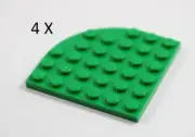 LEGO® Green Plate Round Corner 6 x 6 Part 6003