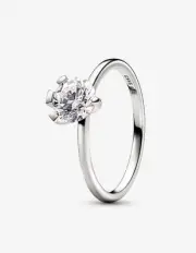 Pandora Nova 14k White Gold Lab-grown Diamond Ring1.00ctTW, 152895C01-52 NWT