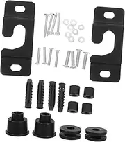 Zerodeko 1 Set Tv Mount: Heavy Duty Universal Iron Bracket for Large Flat Screen Tvs 12 to 80 Inches - Drywall Installation Kit - Secure Mounting System