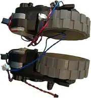 Vacuum Cleaner Wheel Motor Assembly，Compatible for Deebot X1/X2/T10 Omni Turbo，Robot Vacuum Cleaner Parts Wheel Replacement(R and L)