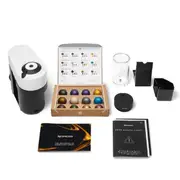 Nespresso Vertuo Pop by Breville Coffee Machine Bundle White