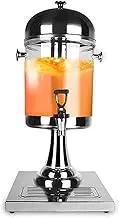 Beverage Dispenser 8L Stainless Steel Drink Dispenser ， Water Dispenser Countertop for Parties Beer Beverage Tower ，Sun Tea Jar/Cocktail Dispenser for Parties, Weddings Juice Dispenser