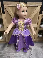 American Girl Princess Rapunzel's Play Line Meet Outfit *NO Doll* Tangled