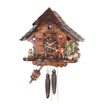 Alexander Taron 4929 Engstler Weight Driven Cuckoo Clock Full Size 10 H