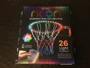 BASKETBALL HOOP NEON LED LIGHTS