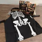 Williams Sonoma Glow In The Dark Kids Skeleton Apron & Halloween Pancake Molds