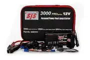 SJS personal power pack jump starter charger 12V 118.4Watt Hr Capacity 32000mAh