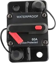KONTONTY 12v-36v Auto Truck Rv Marine Trailer Circuit Breaker Fuse Circuit Breaker Marine Boat Easy Install