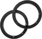 TOPPERFUN 2PCS Car Speaker Spacer Rings Durable Speaker Adapter for Vehicle Audio System Modification with Strong Construction