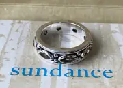 NWT Sundance Catalog Silver “Sun Bright Ring” size 5.75-6 $198