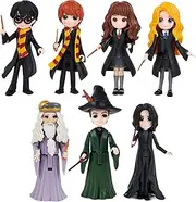 Wizarding World Harry Potter, Magical Minis Collector Set with 7 Collectible 3-inch Toy Figures, Kids Toys for Ages 5 and up