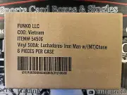 Iron Man Luchadores Funko Vinyl Soda 6 Box SEALED Case with Chase