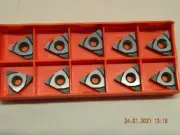 x10 carbide threading inserts 16ER 0.6ISO Tialn screwcutting inserts new