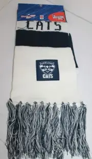AFL Geelong Cats Football Club Scarf Unisex BNWT Sekem Official AFL